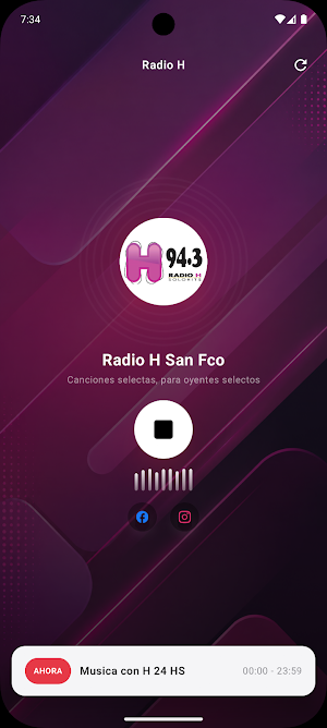 Radio H Screenshot 3
