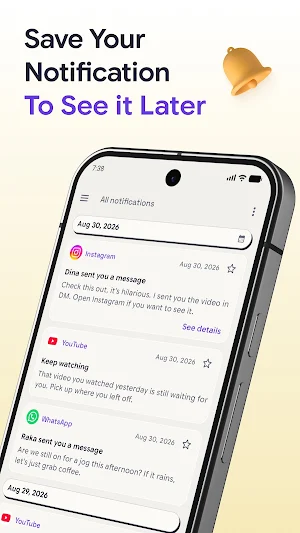 Notispace: Notification Saver Screenshot 0