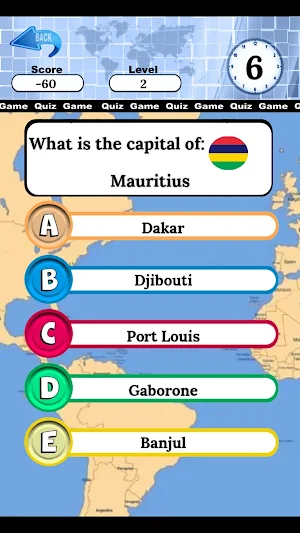 world capitals and flags quiz Screenshot 2