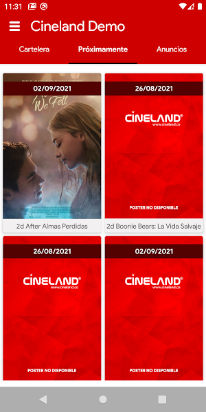 Cineland Screenshot 2