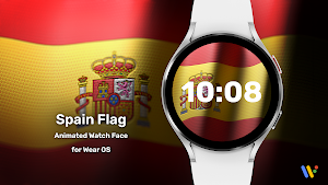 Spain Flag Watch Face Screenshot 0