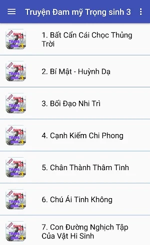 Truyen Dam my Trong sinh offline 2020 - part 3 Screenshot 2