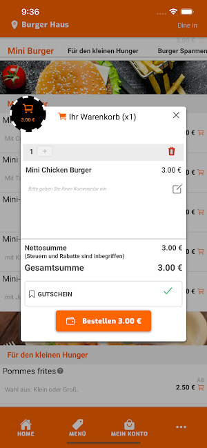 BURGERHAUS Screenshot 3