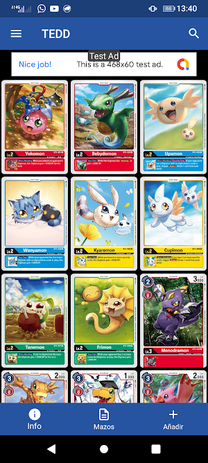 TEDD. Emulator Digimon Deck Screenshot 0