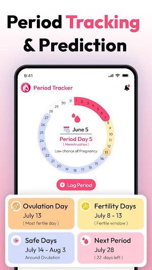 OVIE: Ovulation Period Tracker Screenshot 1
