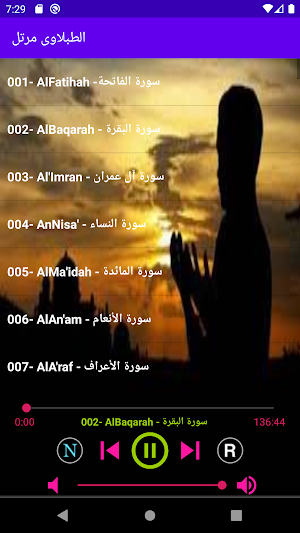 محمد محمود الطبلاوى المصحف المرتل قرأن بدون نت Screenshot 1