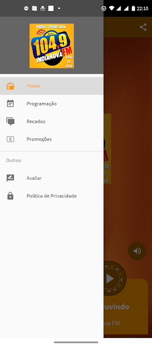 Rádio Indía Nova FM Screenshot 1
