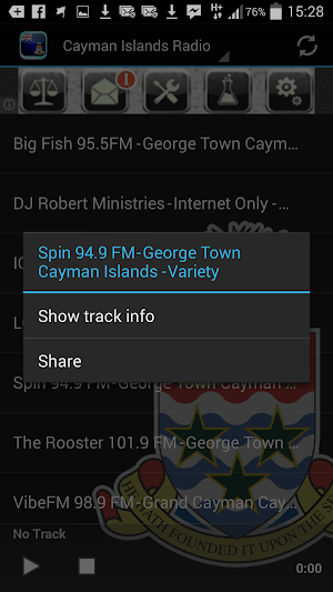 Cayman Islands Radio Stations Screenshot 2