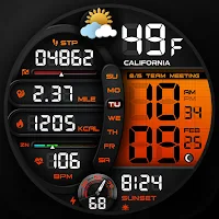 PER20 Digital Watch Face Meru