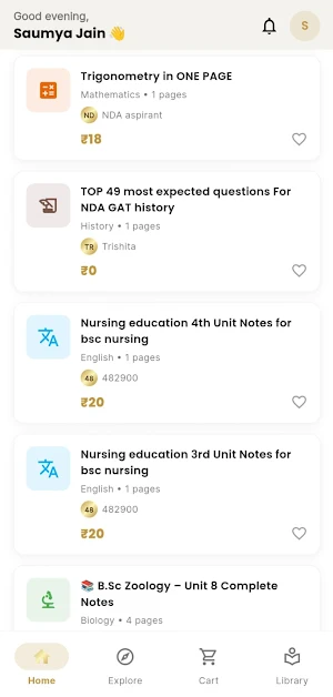 NotesHub Screenshot 1