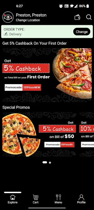 131 Pizza Screenshot 0