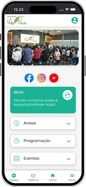 Igreja Batista Vida Nova IBVN Screenshot 0