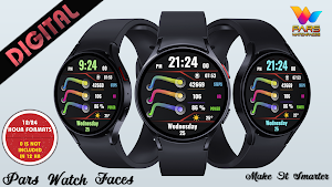 Alya Digital Watch Face Screenshot 1