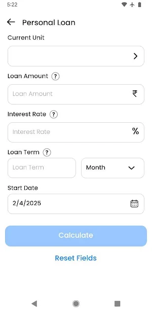 Tatkal Cash Loan Calculator Screenshot 0