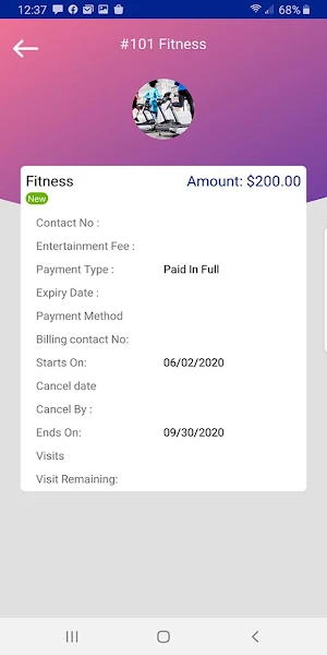 QC Cloud Members app Screenshot 1