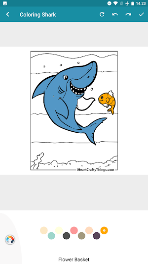Shark Mageleledon Coloring Screenshot 2