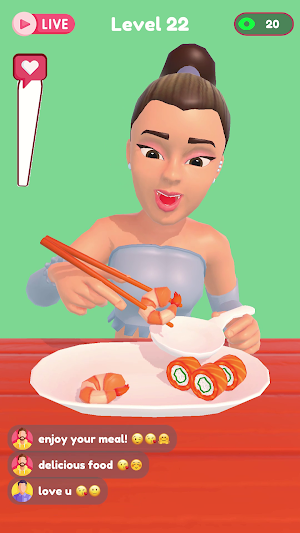 Delicious Eating Simulator Screenshot 1