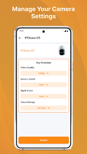 PTZ Camera App Screenshot 2