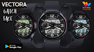 Vectora Hybrid Watch Face Screenshot 1