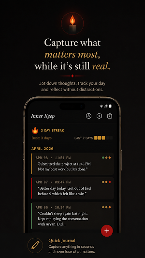 Inner Keep - Private Journal Screenshot 1