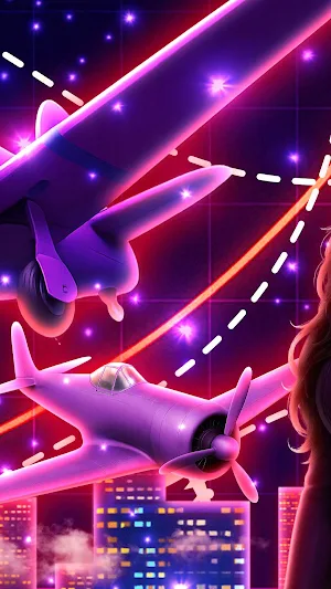 Neon Space Fighter Screenshot 1