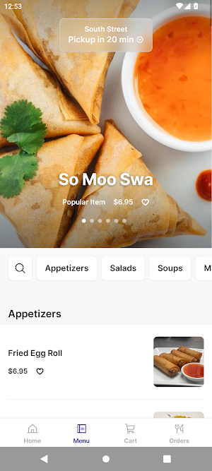 Mercy Thai Restaurant Screenshot 1
