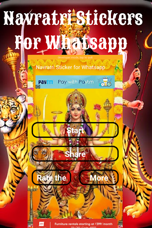 Navratri Stickers For WhatsApp-WAStickerApps Screenshot 1