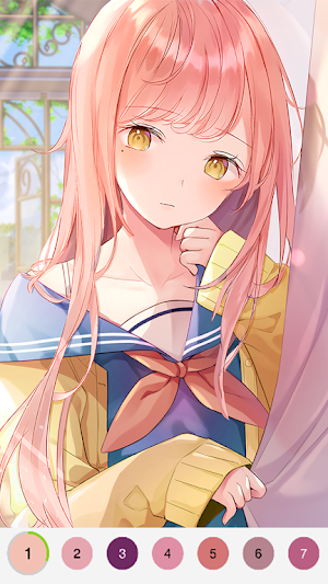 Anime Color Pro painting book Screenshot 1