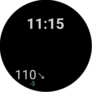 Blose Digital Watch face Screenshot 2