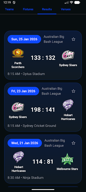 Cricket Live TV HD Streaming Screenshot 0