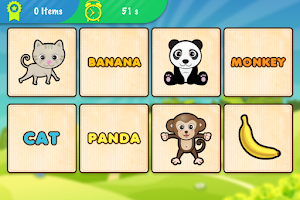 ABC Jungle Words Screenshot 1