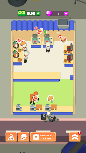 Cloud Kitchen - Idle Tycoon Screenshot 1