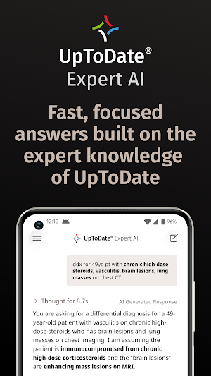 UpToDate Expert AI Screenshot 0