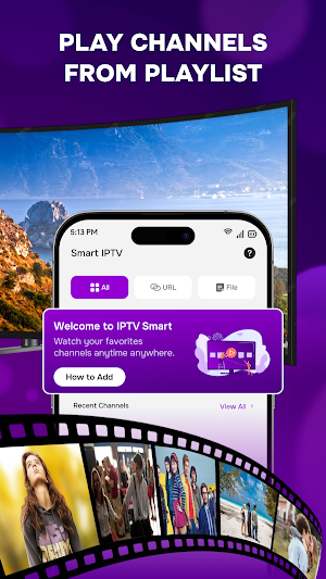 IPTV: Smart online live player Screenshot 2