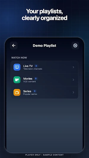 Good IPTV Player: M3U Screenshot 0