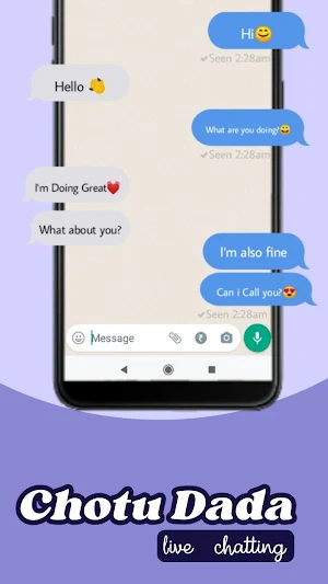Chotu Dada - Fake video call Screenshot 3