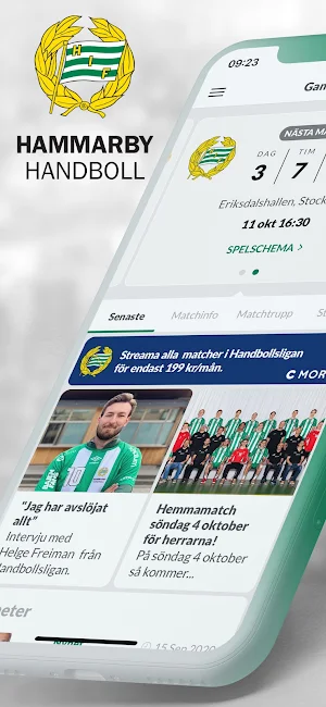 Hammarby Handboll - Gameday Screenshot 0