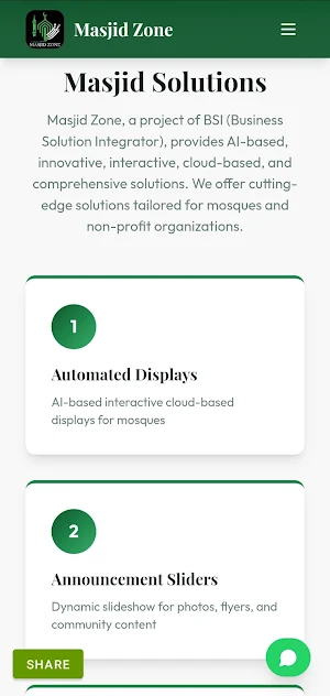 Masjid Zone Screenshot 2