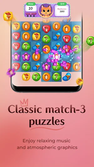 Bear & Fox: Match 3 Puzzle! Screenshot 3