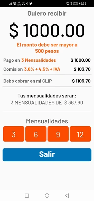 Calculadora Clip Screenshot 3