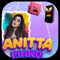 Anitta songs piano tiles