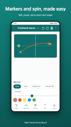 Table Tennis Tactics Board Screenshot 3