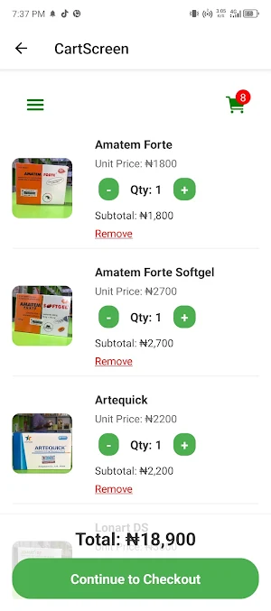 Lihen Pharmacy Screenshot 2