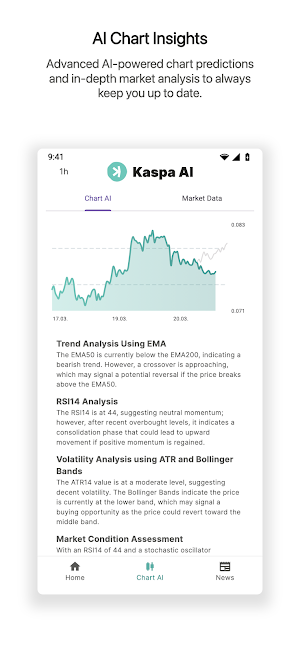 Kaspa AI - Crypto Insights Screenshot 1