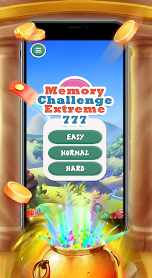 Memory Challenge Extreme 777 Screenshot 1