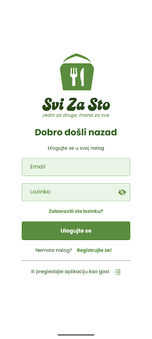 Svi Za Sto Screenshot 0
