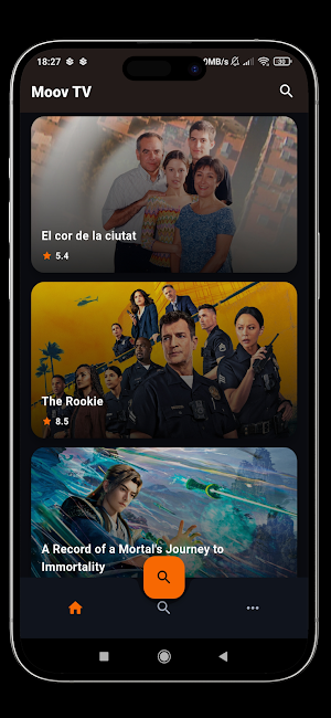 Moov TV : movie and tv shows Screenshot 2