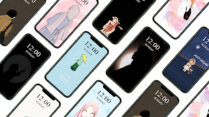 Cute Hijab Wallpaper Screenshot 1