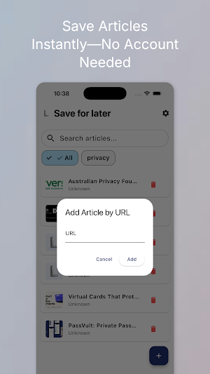 Save For Later Screenshot 1