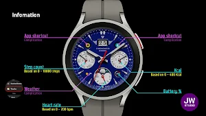 JW097 jwstudio watchface Screenshot 1